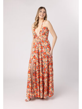 LAURELLA LAURELLA Sukienka letnia Laurella 4UL151916 Kolorowy Regular Fit