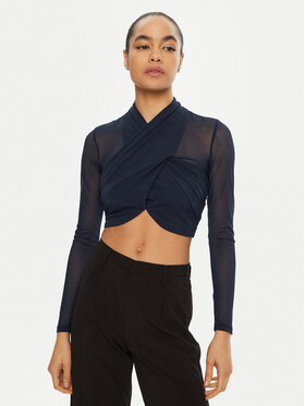 BARDOT BARDOT Majica 55001TB2 Tamnoplava Slim Fit