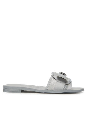 Guess Guess Klapki FLJELYLEL19 Srebrny