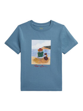 Polo Ralph Lauren Polo Ralph Lauren T-shirt 322A12424001 Plava Regular Fit