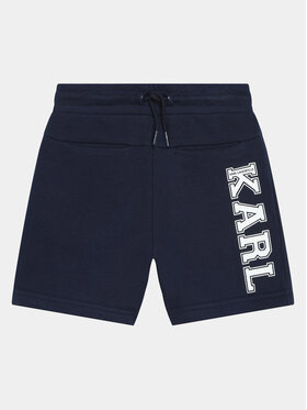Karl Lagerfeld Kids Karl Lagerfeld Kids Sportske kratke hlače Z30025 D Tamnoplava Regular Fit