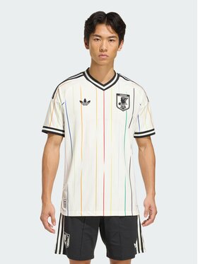 adidas adidas Koszulka techniczna 169162 Biały Slim Fit
