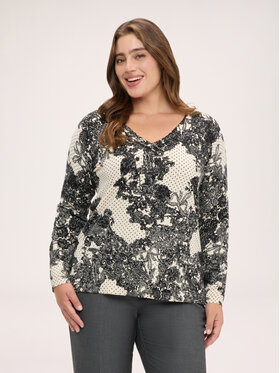 Fiorella Rubino Fiorella Rubino Maglione M583L008881N0S1 Nero Regular Fit
