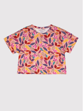 Coccodrillo Coccodrillo T-Shirt WC2143206NOB Różowy Regular Fit