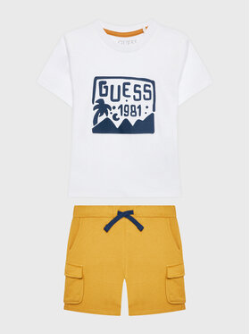 Guess Guess Ensemble T-shirt et short de sport I3GG02 K8HM3 Multicolore Regular Fit