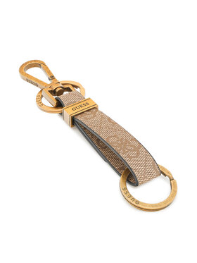 Guess Guess Schlüsselanhänger Vezzola Flat Key Ring RMMON1 P2101 Braun