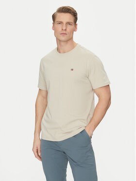 Napapijri Napapijri Tricou Salis NP0A4H8D Bej Regular Fit