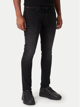 HUGO HUGO Jeansy 50547254 Černá Extra Slim Fit