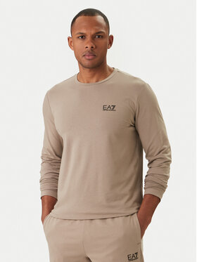 EA7 Emporio Armani EA7 Emporio Armani Longsleeve 8NPT28 PJVQZ U6167 Beżowy Slim Fit