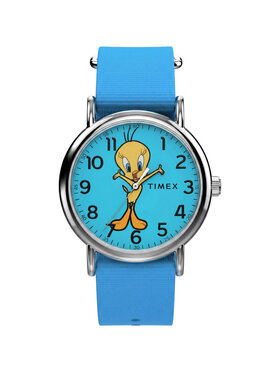 Timex Timex Zegarek TW2Y99500 Niebieski