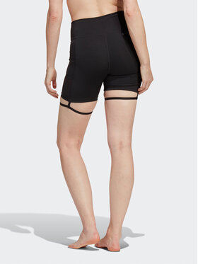 Adidas Športne Kratke Hlače Train Essentials Dance High-Waisted Short Leggings HT5429 Črna