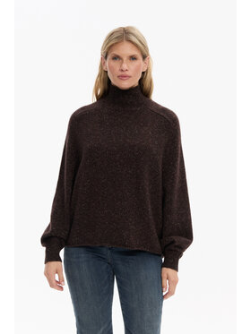 Deni Cler Milano Deni Cler Milano Sweter T-DC-S453-F5-85-70-1 Brązowy Regular Fit