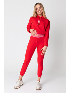 LaLupa LaLupa Joggers LA102 Rosso Comfortable Fit