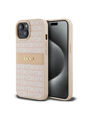 DKNY DKNY Etui na telefon Apple iPhone 15 Plus Różowy