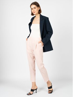 Silvian Heach Silvian Heach Spodnie materiałowe GPP23198PA Różowy Slim Fit