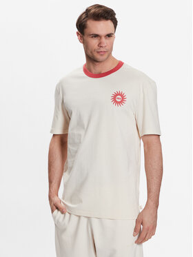 Outhorn Outhorn T-shirt TTSHM459 Écru Regular Fit