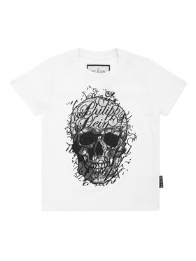 PHILIPP PLEIN PHILIPP PLEIN T-shirt 28271 Bianco Regular Fit