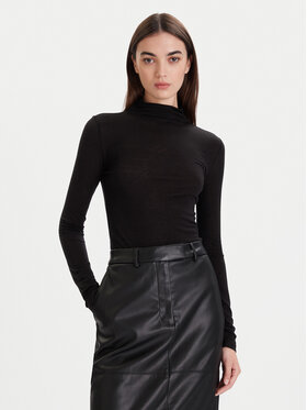 Calvin Klein Calvin Klein Sveter LV044D239G Čierna Slim Fit