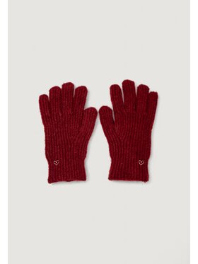 Pieces Pieces Γάντια Γυναικεία Pcjucca Gloves Bc Κόκκινο