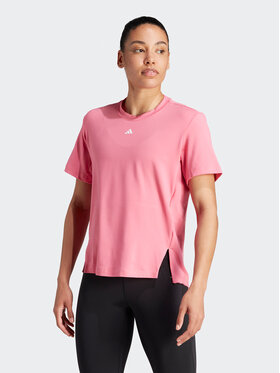 adidas adidas Тениска от техническо трико Versatile IL1364 Розов Regular Fit