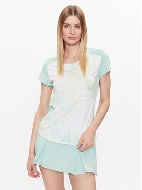 Head Head Тишърт Tie-Break 814663 Зелен Regular Fit