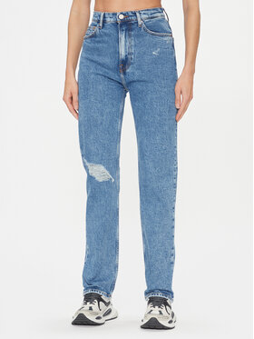 Tommy Jeans Tommy Jeans Дънки Julie DW0DW16675 Син Straight Fit