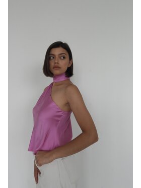 ROSE AVENUE ROSE AVENUE Top ALICE Różowy Basic Fit