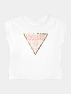 Guess Guess T-shirt K4GI11 K6YW4 Bijela Regular Fit