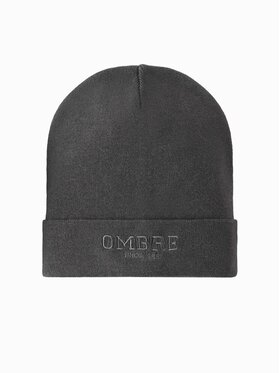 Ombre Ombre Czapka OM-ACWH-0120 Szary