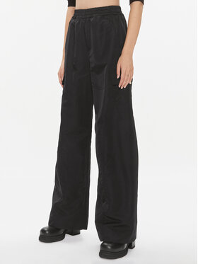 PINKO Pinko Hlače Pocoyo 102039 A0MF Crna Relaxed Fit