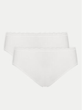 Triumph Triumph Fazonos bugyi szett Feel Of Cotton 10225011 Fehér