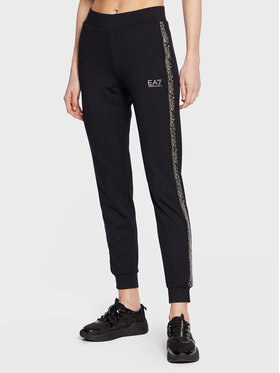 EA7 Emporio Armani EA7 Emporio Armani Teplákové nohavice 3RTP73 TJLQZ 1200 Čierna Regular Fit