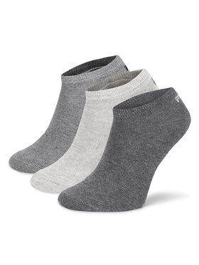 Fila Fila Krátke ponožky F9100-AW24 (3-pack) Sivá