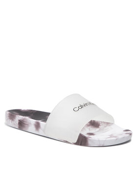 Calvin Klein Calvin Klein Papucs Pool Slide Rubber HW0HW00859 Fehér