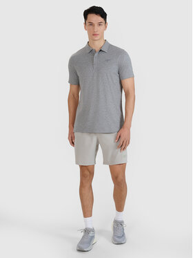 4F 4F Polo MULTI ACTIVE Szary Regular Fit