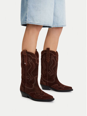 Tommy Jeans Tommy Jeans Cowboystiefel Archive EN0EN03095 Braun