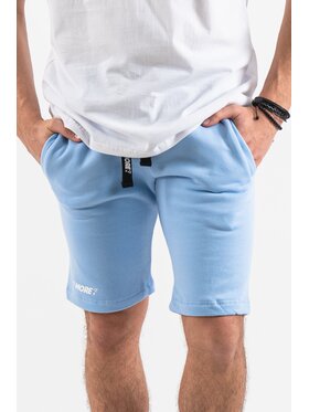 7MORE7 7MORE7 Spodnie dzianinowe Shorts 77 Niebieski Standard Fit
