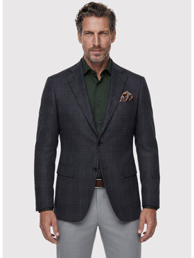 Pako Lorente Pako Lorente Marynarka P26WF-3X-018 Granatowy Slim Fit