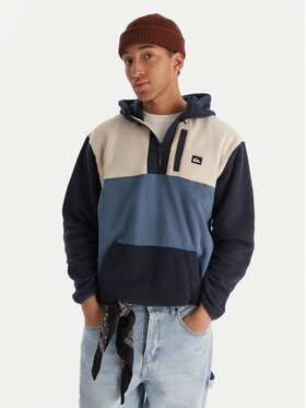 Quiksilver Quiksilver Fleecová mikina Ocean View Mix Up EQYPF03073 Tmavomodrá Comfort Fit