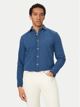 Tommy Hilfiger Tommy Hilfiger Krekls MW0MW42417 Zils Regular Fit