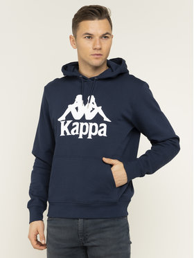 Kappa Kappa Felpa 705322 Blu scuro Regular Fit
