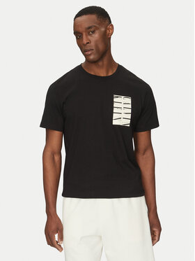 Calvin Klein Jeans Calvin Klein Jeans Póló Serif Box Graphic J30J327474 Fekete Regular Fit