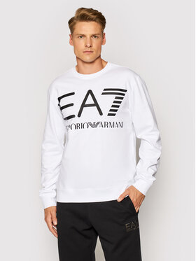 EA7 Emporio Armani EA7 Emporio Armani Bluza 6KPM68 PJBWZ 1100 Biały Regular Fit