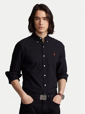 Polo Ralph Lauren Polo Ralph Lauren Košeľa Bsr 710772288 Čierna Slim Fit
