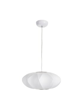MIAhome MIAhome Lampa wisząca SILK X-shape biała 40 cm Biały