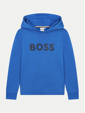 BOSS Boss Суитшърт J51189 S Син Regular Fit