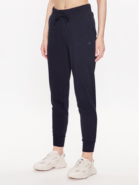 4F 4F Pantaloni da tuta 4FSS23TTROF229 Blu scuro Regular Fit