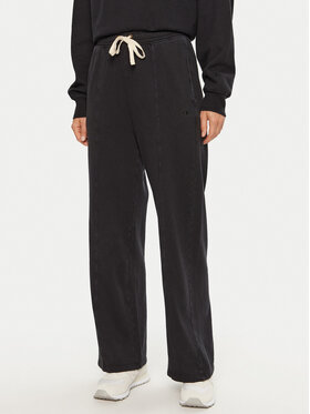 Champion Champion Спортивні штани 117638 Чорний Wide Leg
