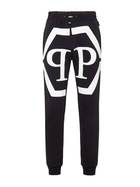 PHILIPP PLEIN PHILIPP PLEIN Jogger nohavice 103 Čierna Jogger Fit