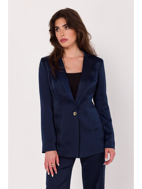 Makover Makover Sako K173 Tmavomodrá Modern Fit